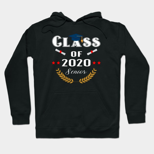 Senior 2020 Class of Hoodie by designnas2